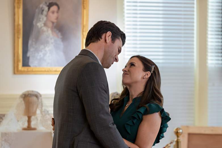 Kevin McGarry and Lacey Chabert