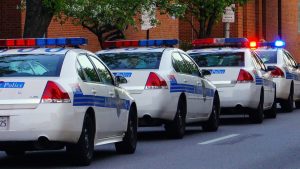 Police cars