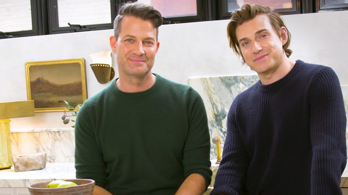 Nate Berkus and Jeremiah Brent