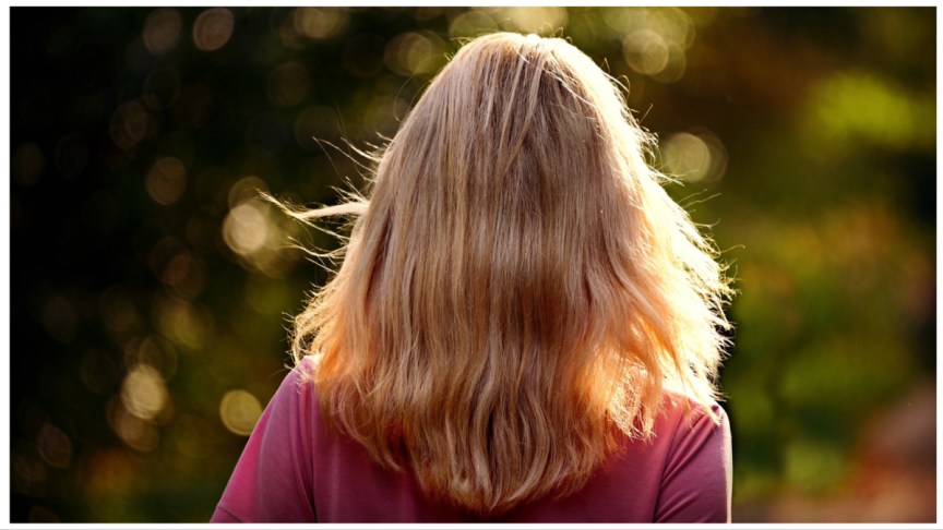 Blonde hair
