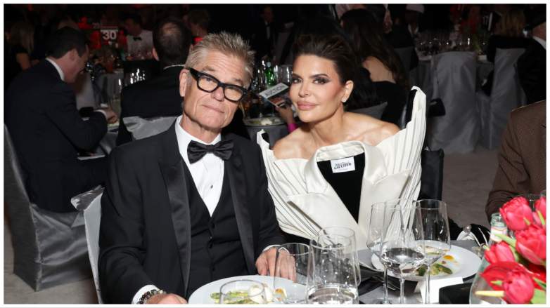 Harry Hamlin and Lisa Rinna