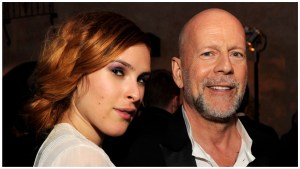 Rumer and Bruce Willis