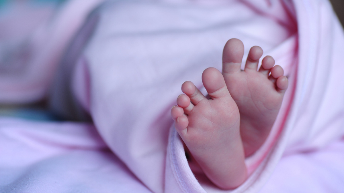 Baby feet.