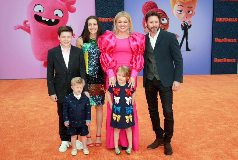 Kelly Clarkson, Brandon Blackstock and kids