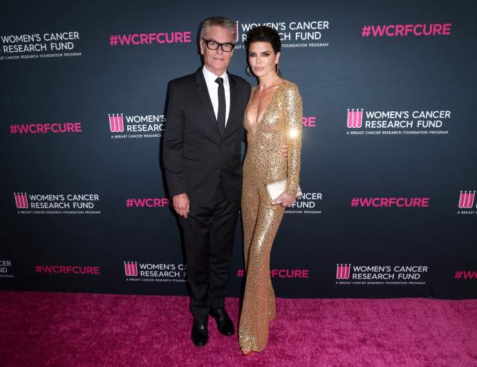 Harry Hamlin and Lisa Rinna