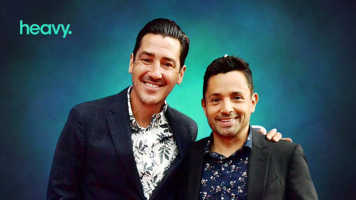 Jonathan Knight and Harley Rodriguez ​
