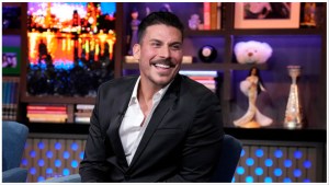 Jax Taylor on "Watch What Happens Live" in 2023.