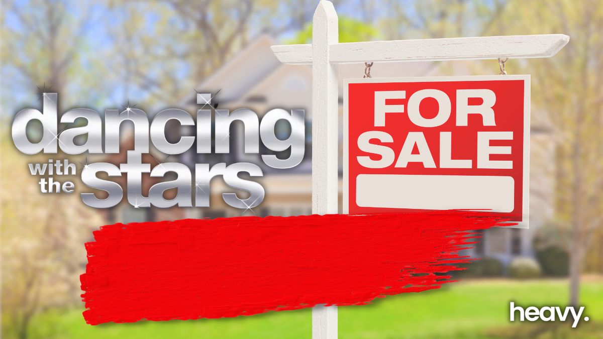 A for sale sign.