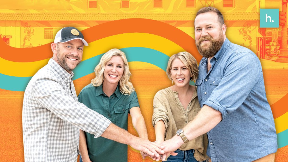 Dave and Jenny Marrs and Ben and Erin Napier