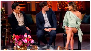 Tom Sandoval, Tom Schwartz, and Raquel Leviss.