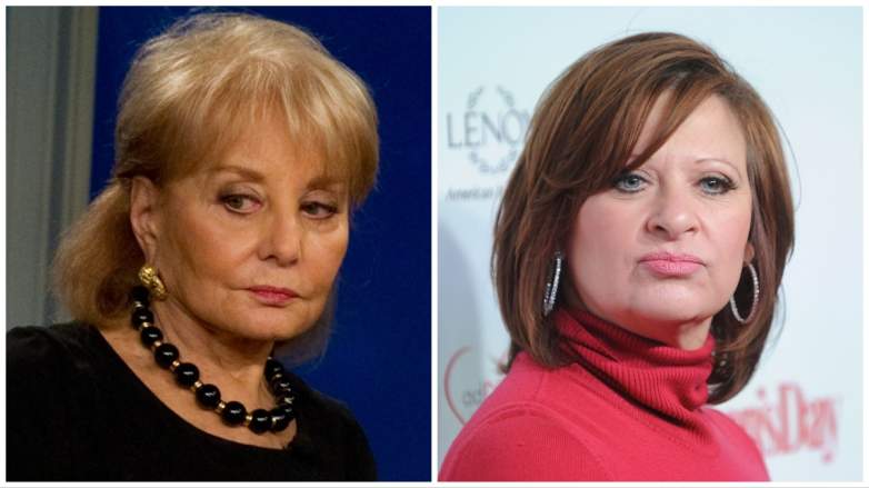Barbara Walters and Caroline Manzo