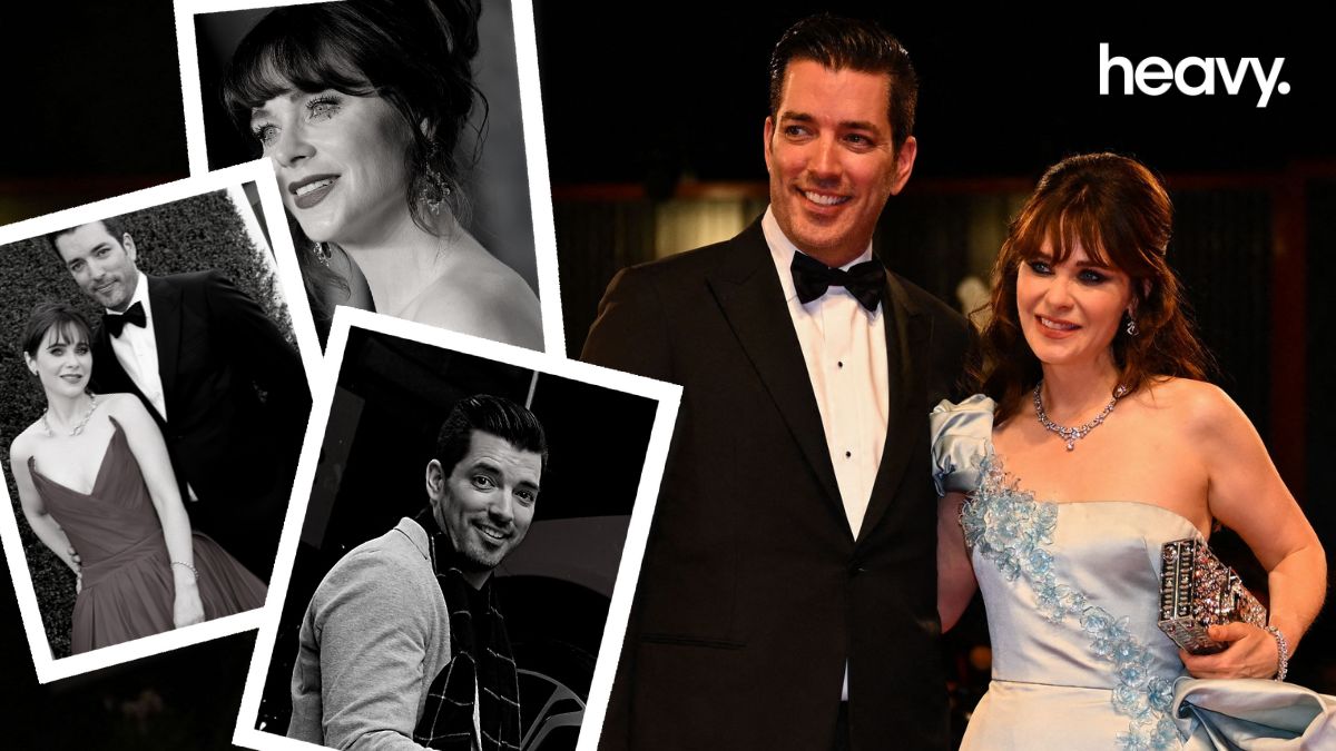 Jonathan Scott and Zooey Deschanel.