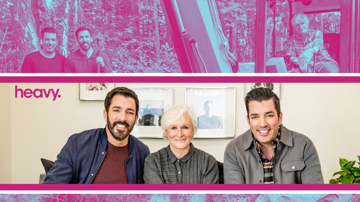 Glenn Close joins Drew and Jonathan Scott on Celebrity IOU