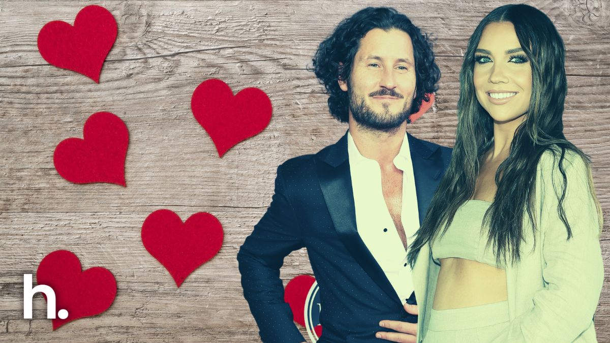 Val Chmerkovskiy and Jenna Johnson.
