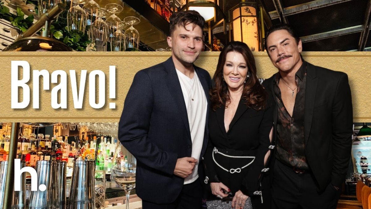 Tom Schwartz, Lisa Vanderpump and Tom Sandoval