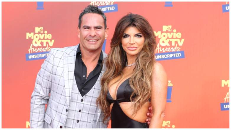 Luis Ruelas and Teresa Giudice pose in 2022.