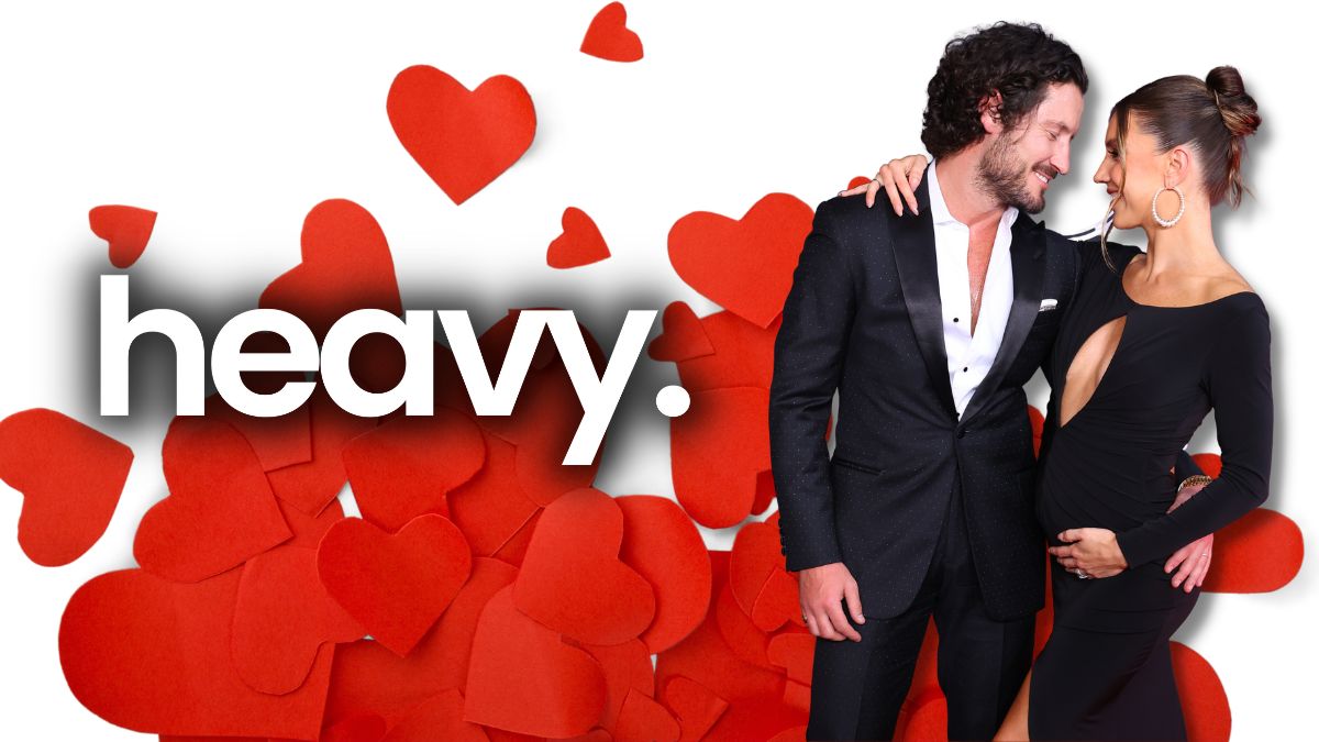 Val Chmerkovskiy and Jenna Johnson.