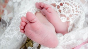 Baby feet.