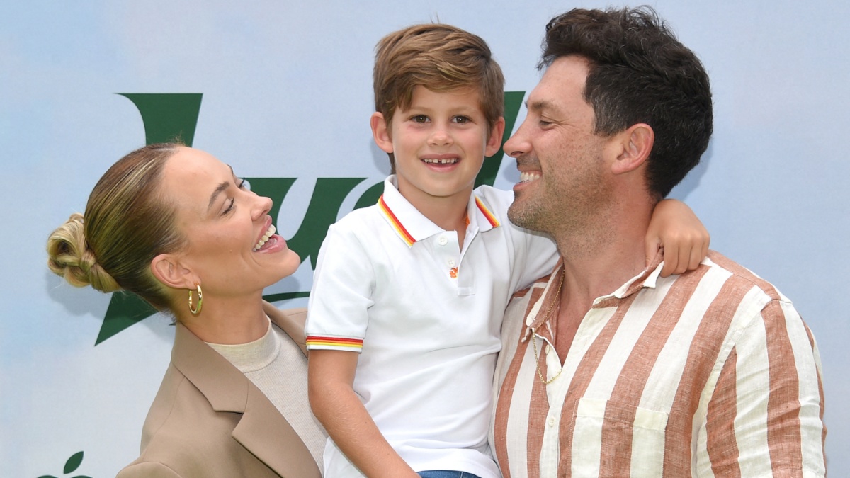 Peta Murgatroyd, Shai Chmerkovskiy and Maks Chmerkovskiy.