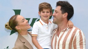 Peta Murgatroyd, Shai Chmerkovskiy and Maks Chmerkovskiy.
