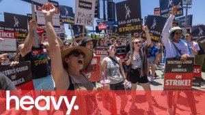 SAG-AFTRA picket line