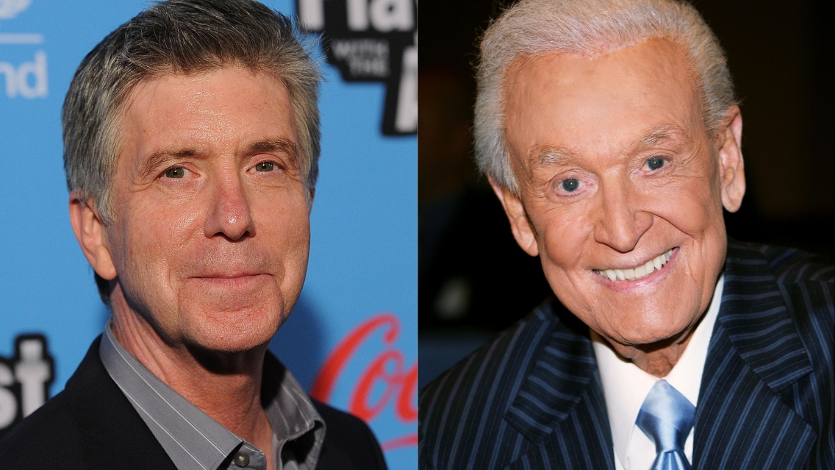 Tom Bergeron and Bob Barker.