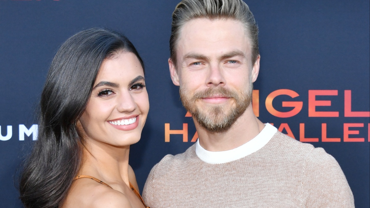 Hayley Erbert and Derek Hough.