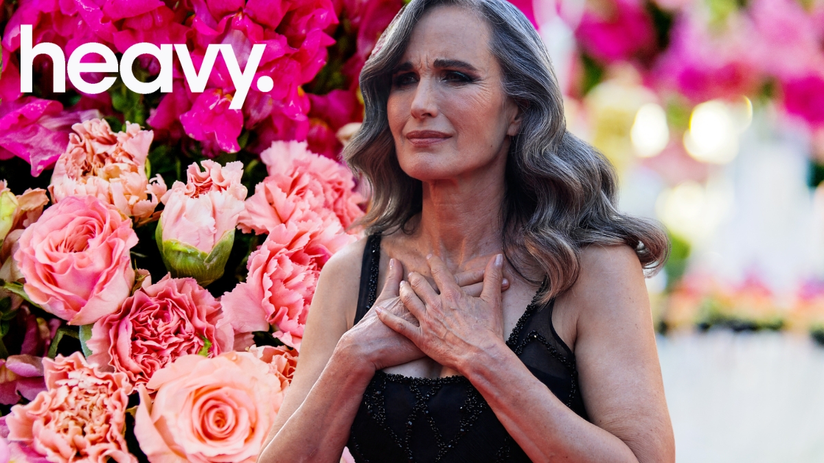 Actress Andie MacDowell