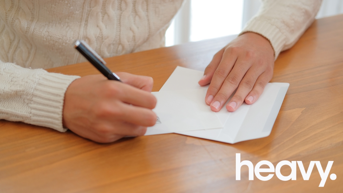 Writing letter