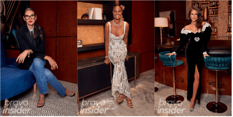 Jenna Lyons, Ubah Hassan, and Brynn Whitfield.