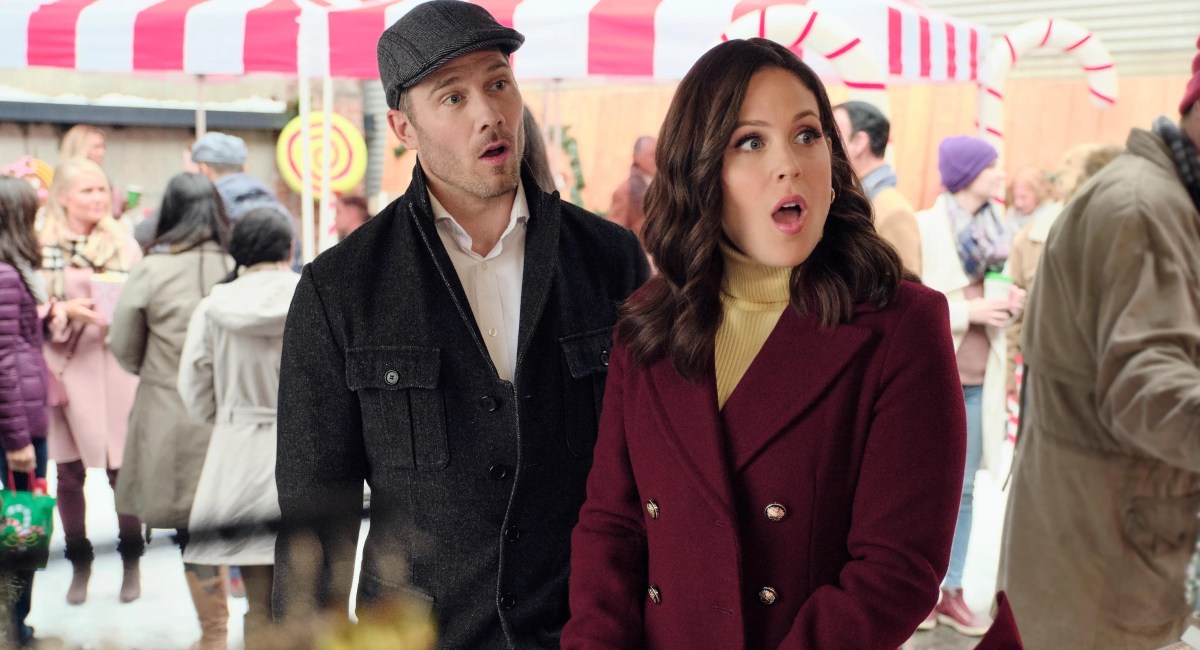 Luke Macfarlane and Erin Krakow