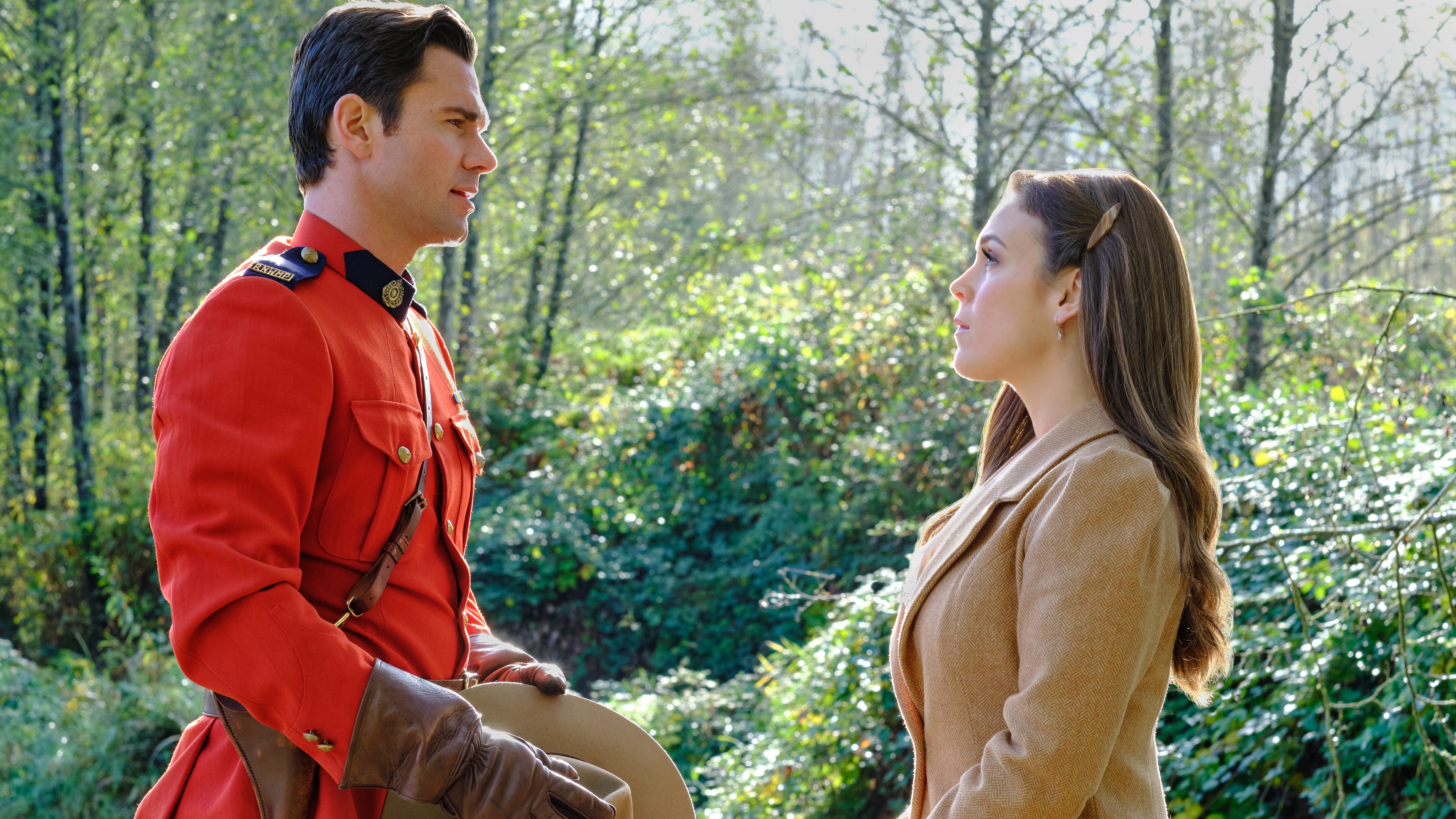 Nathan and Elizabeth on "When Calls the Heart"