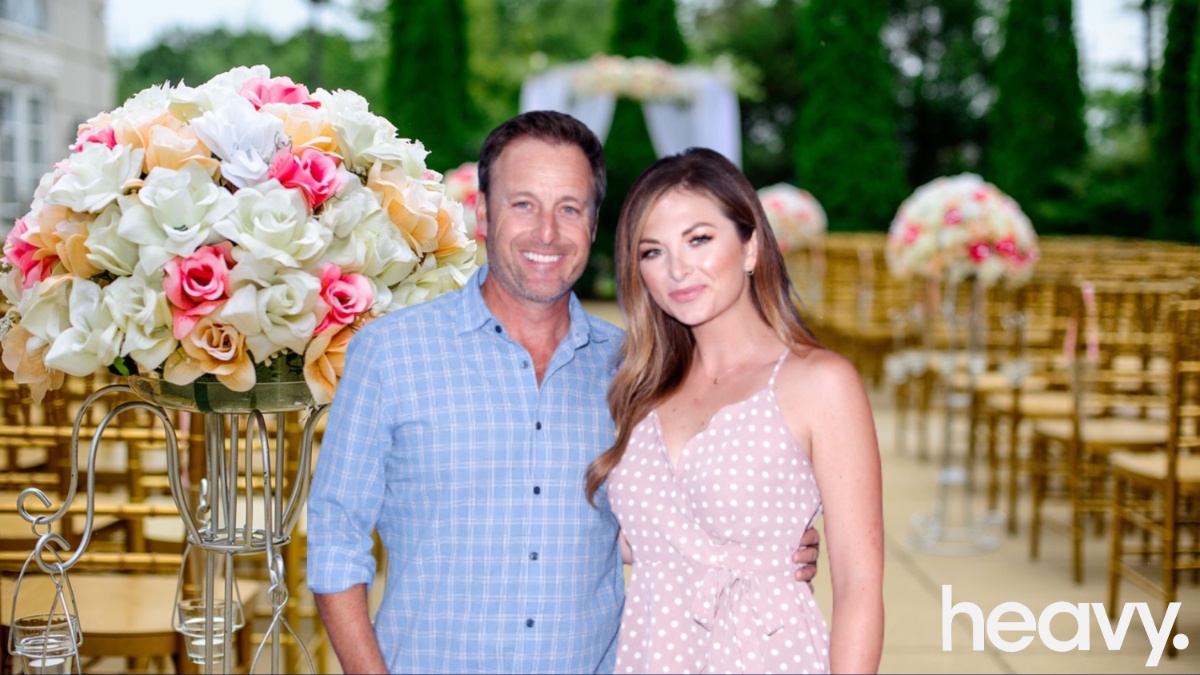 Chris Harrison and Lauren Zima.