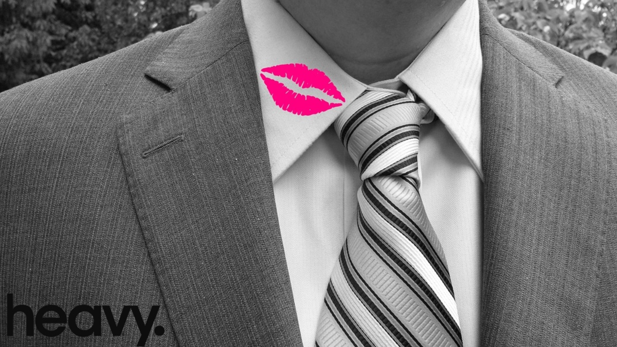A man in a suit.
