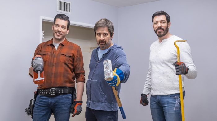 Jonathan Scott, Ray Romano, Drew Scott