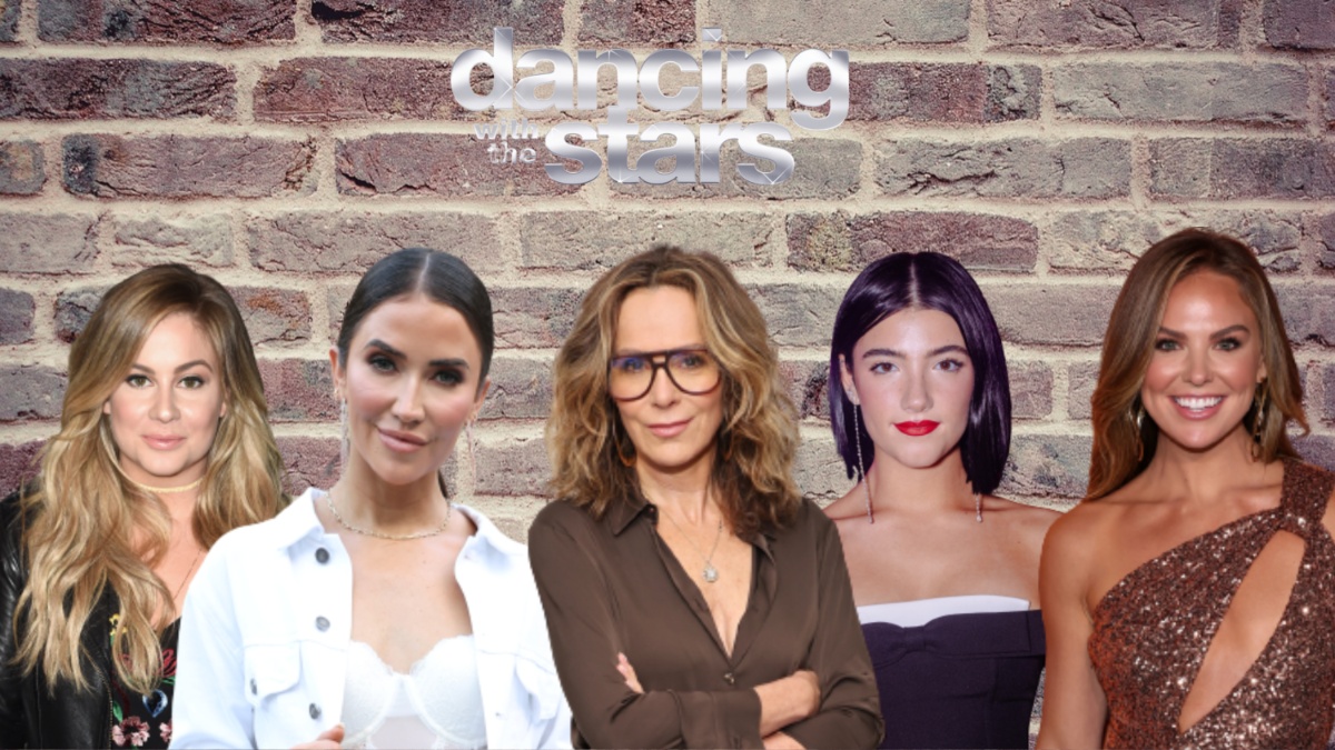 Shawn Johnson, Kaitlyn Bristowe, Jennifer Grey, Charlie D'Amelio, and Hannah Brown.