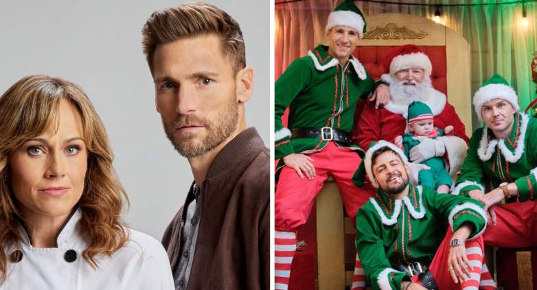 Andrew Walker with Nikki DeLoach, Paul Campbell, Tyler Hynes