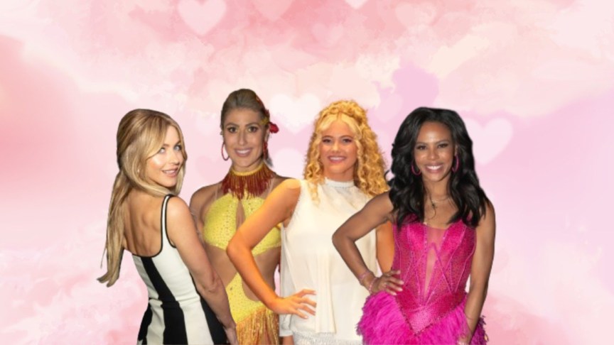 Julianne Hough, Emma Slater, Rylee Arnold, and Britt Stewart.