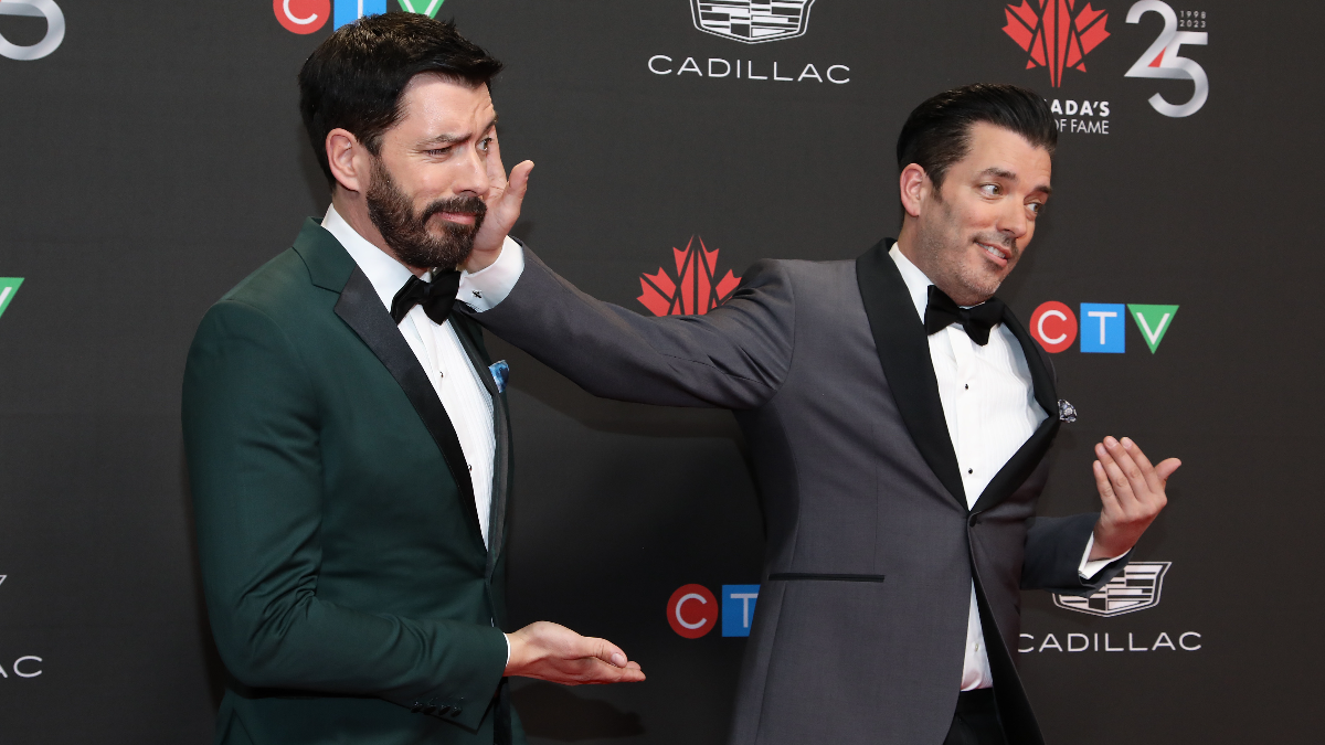 Drew Scott and Jonathan Scott attend the Canada's Walk of Fame 25th Anniversary Celebration.