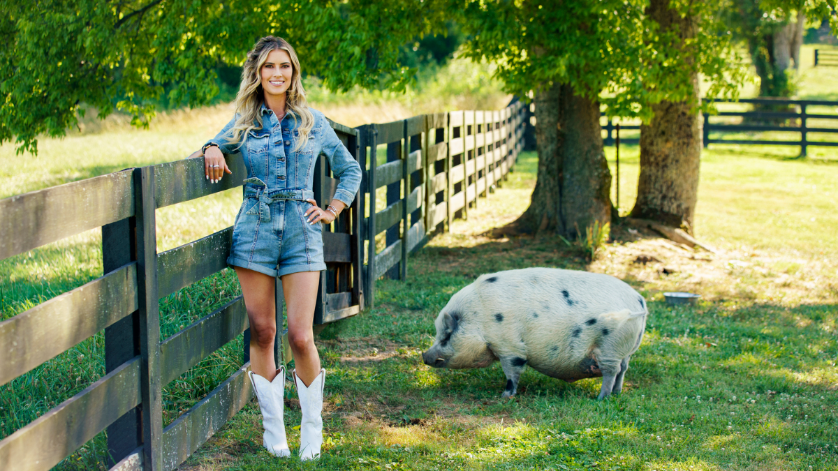 Christina Hall in promotional photo for 'Christina In The Country'