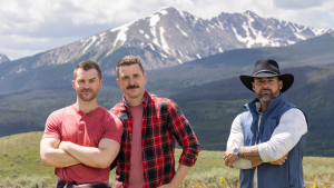 The Renovation Husbands and Rico León in Breckenridge, Colorado.