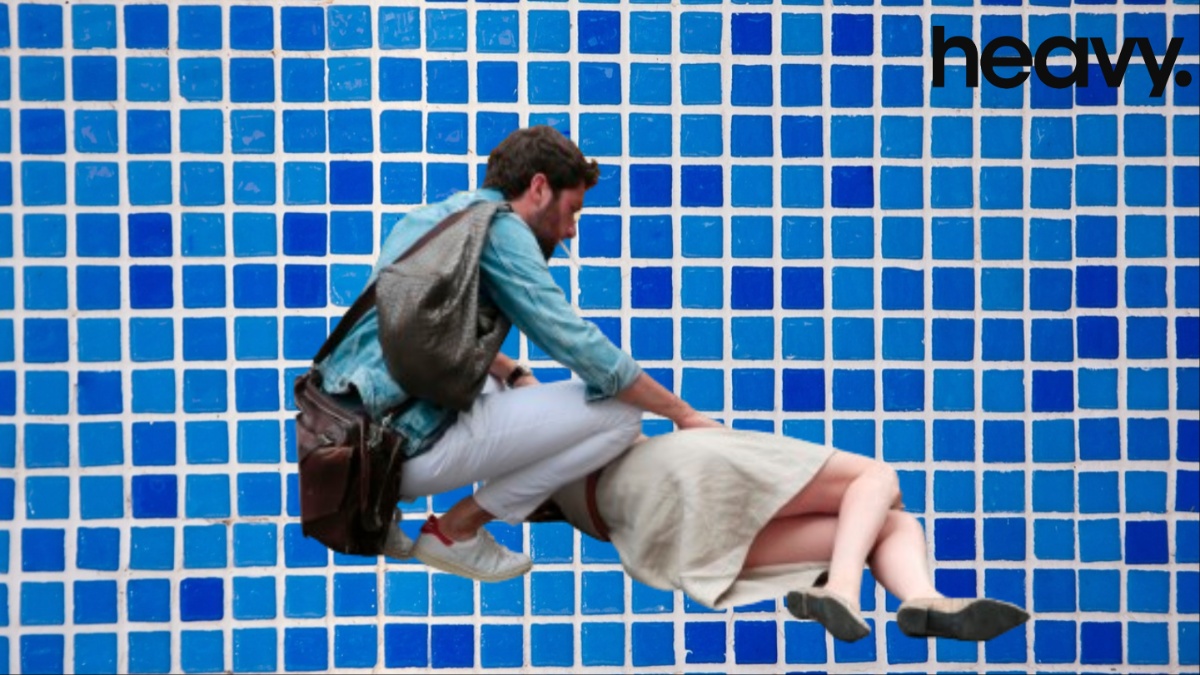 A woman fainted.