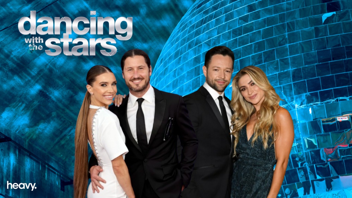 Jenna Johnson, Val Chmerkovskiy, Pasha Pashkova, and Daniella Karagach