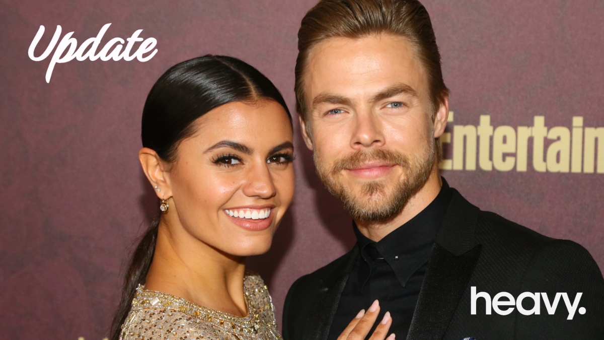 Hayley Erbert and Derek Hough.