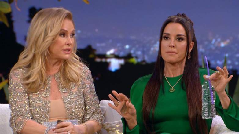 Kathy Hilton and Kyle Richards