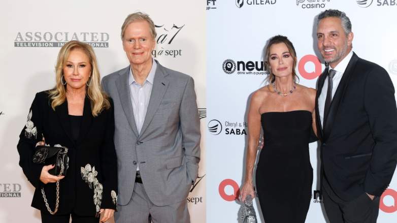 Kathy and Rick Hilton; Kyle Richards and Mauricio Umansky