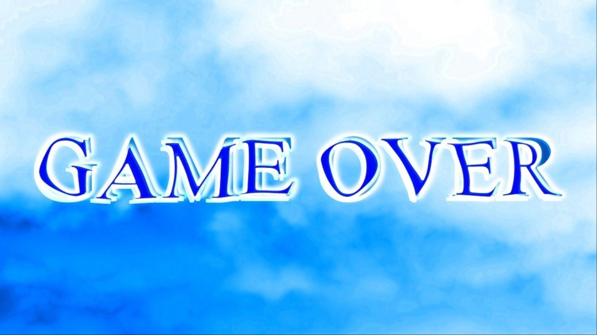 "Game Over."