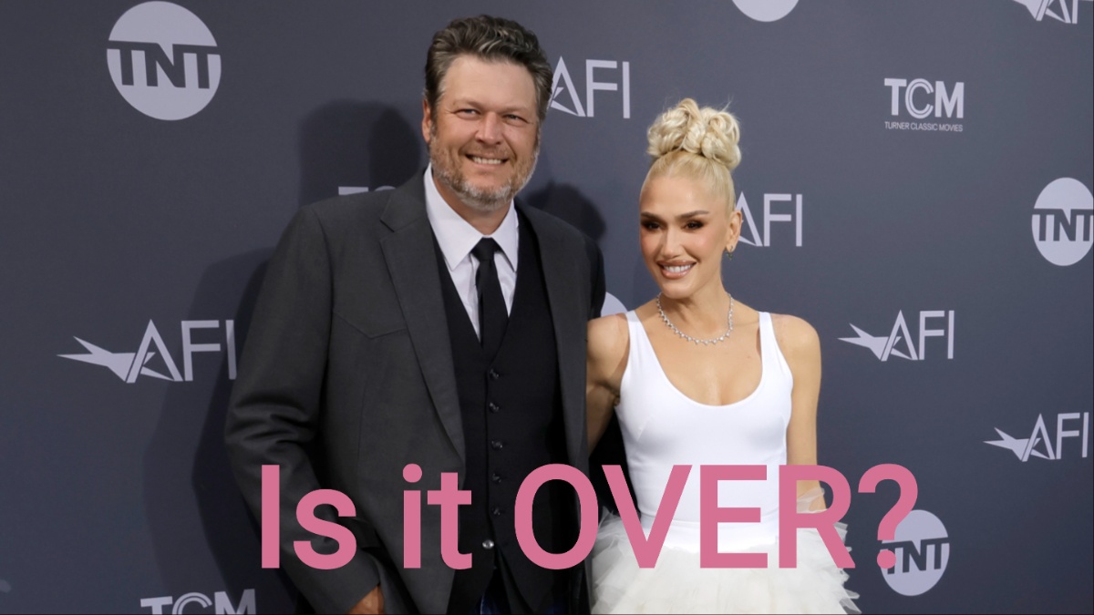 Blake Shelton and Gwen Stefani.