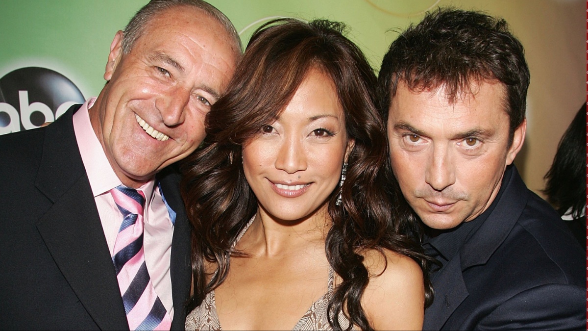 Len Goodman, Carrie Ann Inaba, and Bruno Tonioli.