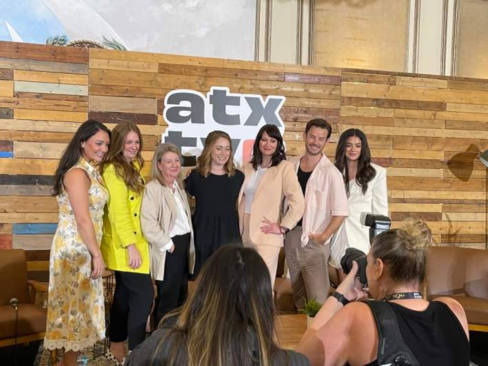 A moment during the ATX TV Festival panel.